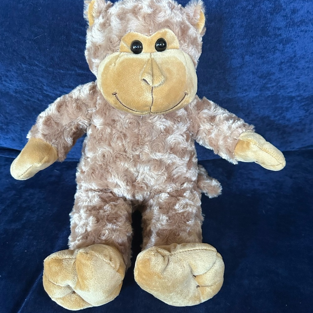 Plush Monkey Toy - Brown